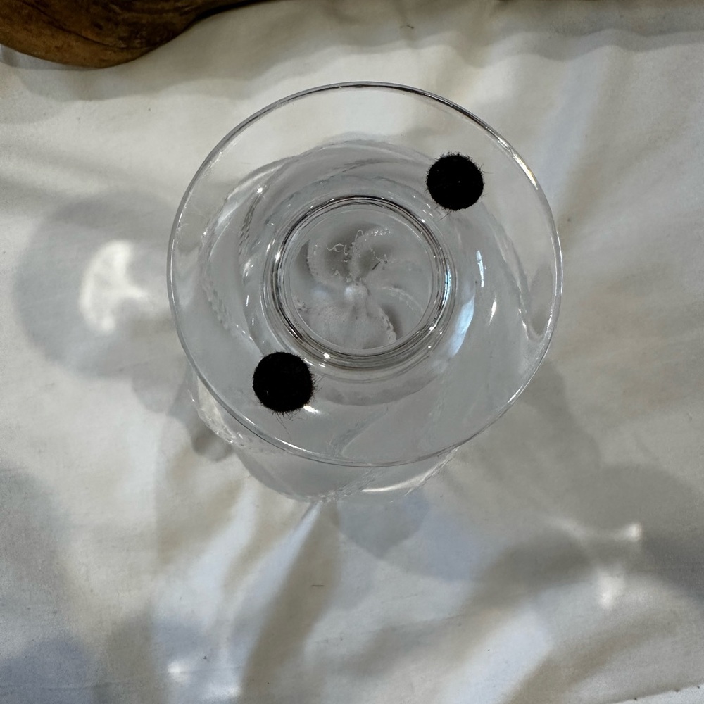 Lalique Ermenonville Frosted Crystal Vase-1950s-France-Leaf Vine-Glass-Bulbous - Picture 9 of 9